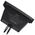 Hub Baseus T-Space with USB-C to USB-C cables for Tesla Cars (black) 6932172654160