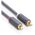 UGREEN 2RCA (Cinch) to 2RCA (Cinch) Cable 5m (black) 6957303815203