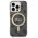 Original Case IPHONE 14 PRO Guess Hardcase 4G Print MagSafe + Wireless Charger (GUBPP14LHJEACSA) black 3666339102838