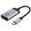 Adapter DeTech, USB-C - HDMI 4K, 60Hz, Gray - 17835 έως 12 άτοκες Δόσεις