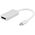 Adapter DeTech, USB-C – DP, 4K, 60Hz, Silver - 17836 έως 12 άτοκες Δόσεις