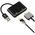 Adapter DeTech, USB 3.0 – HDMI+VGA, Gray - 17843 έως 12 άτοκες Δόσεις
