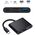 Adapter DeTech, 3in1 USB-C–HDMI+USB 3.0 + PD, 4K, 30Hz, Gray - 17844 έως 12 άτοκες Δόσεις