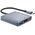 Adapter DeTech, USB-C - DP 8K 60HZ, USB3.0, PD 60W, Gray - 17845 έως 12 άτοκες Δόσεις