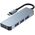 USB hub DeTech, 4 ports, USB-C to 3xUSB2.0, 1xUSB3.0, Gray - 17849 έως 12 άτοκες Δόσεις