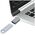 Adapter DeTech, USB (F) – USB C (M) OTG, Gray - 17855 έως 12 άτοκες Δόσεις