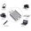 Sound card DeTech, USB, 7.1, Gray - 17857 έως 12 άτοκες Δόσεις