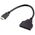 Splitter DeTech, HDMI (M) - 2*HDMI(F), Black - 17861 έως 12 άτοκες Δόσεις