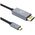 Cable DeTech, USB-C – DP, 1.8m, 8К, 60Hz, Black - 18398 έως 12 άτοκες Δόσεις