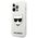 Original Case IPHONE 13 PRO MAX 6,7" Karl Lagerfeld Hardcase Choupette Head KLHCP13XCTR transparent 3666339027964