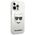 Original Case IPHONE 13 PRO MAX 6,7" Karl Lagerfeld Hardcase Choupette Head KLHCP13XCTR transparent 3666339027964
