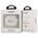 Original Case APPLE AIRPODS 3 Guess Silicone Charm Heart Collection (GUA3LSCHSH) white 3666339039141