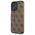 Original Case IPHONE 13 PRO Guess Book 4G Big Metal Logo (GUBKP13L4GMGBR) brown 3666339032623