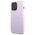 Original Case IPHONE 13 PRO Guess Saffiano Hot Stamp & Metal Logo (GUHCP13LPSASBPU) purple 3666339047863