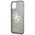 Original Case IPHONE 13 MINI Guess Hard Case Glitter 4G Big Logo (GUHCP13SPCUGL4GBK) black 3666339024390