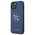 Original Case IPHONE 13 MINI Guess Hardcase Saffiano 4G Metal Logo (GUHCP13SSA4GSBL) blue 3666339024116