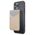 Original Case Guess Wallet Card Slot Magsafe Saffiano (GUWMSSASLGO) gold 3666339006792