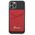 Original Case Guess Wallet Card Slot Magsafe Saffiano (GUWMSSASLRE) red 3666339006815
