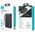 Powerbank 20000mAh PB60 22.5W 2xUSB QC3.0 + USB-C PD3.0 + Micro USB External Battery Fast Charge Usams US-CD168 black 6958444974385