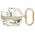 Case APPLE AIRPODS 3 Guess AirPods Marble Strap Collection (GUA3HCHMAG) gray 3666339047184