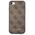 Original Case IPHONE SE 2022 / SE 2020 / 7 / 8 Guess Hard Case 4G Metal Gold Logo (GUHCI8G4GFBR) brown 3700740493953