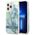 Case IPHONE 13 PRO Guess Hardcase Flower Liquid Glitter (GUHCP13LLFLSN) green 3666339041373