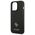 Case IPHONE 13 PRO Guess Hardcase Saffiano 4G Small Metal Logo (GUHCP13LPS4MK) black 3666339047948