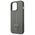 Original Case IPHONE 13 PRO Guess Hardcase Saffianotriangle Logo (GUHCP13LPSATLG) silver 3666339040376