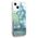 Case IPHONE 13 Guess Hardcase Flower Liquid Glitter (GUHCP13MLFLSN) green 3666339041366