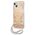 Case IPHONE 13 MINI Guess Hardcase Flower Strap (GUHCP13SHFLSD) gold 3666339040512