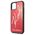 Original Case IPHONE 11 PRO MAX Karl Lagerfeld Hard Case Signature Glitter (KLHCN65DLKSRE) red 3700740467589