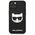 Original Case IPHONE 13 MINI Karl Lagerfeld Hardcase 3D Rubber Choupette (KLHCP13SCH3DBK) black 3666339028138
