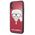 Original Case IPHONE X / XS Karl Lagerfeld Iconic Glitter Karl`s Head (KLHCPXDLHRE) red 3700740444818