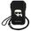 Bag Karl Lagerfeld 6,1" Hardcase Saffiano Ikonik Karl`s Head (KLHCP12MOPHKHK) black 3666339018610
