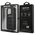 Case IPHONE 13 PRO Mercedes AMG Hardcase Leather Debossed Lines (AMHCP13LGSEBK) black 3666339018955