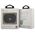 Original Case APPLE AIRPODS PRO BMW Cover Geniune Leather Silver Logo (BMAPSSLNA) navy blue 3666339009441