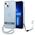 Case IPHONE 13 Guess Hardcase Translucent Stap (GUHCP13MHTSGSB) blue 3666339040680