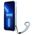 Case IPHONE 13 Guess Hardcase Translucent Stap (GUHCP13MHTSGSB) blue 3666339040680