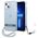 Case IPHONE 13 MINI Guess Hardcase Translucent Stap (GUHCP13SHTSGSB) blue 3666339040673
