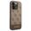 Original Case IPHONE 14 PRO Guess Hard Case 4G Stripe Collection brown 3666339088521