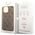 Original Case IPHONE 14 PRO Guess Hardcase 4G Charms Collection brown 3666339094171