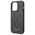 Original Case IPHONE 14 PRO MAX Guess Hard Case 4G Metal Gold Logo gray 3666339094065