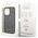 Original Case IPHONE 14 PRO MAX Guess Hard Case 4G Metal Gold Logo gray 3666339094065