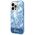 Original Case IPHONE 14 PRO Guess Hardcase Porcelain Collection blue 3666339064341