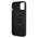 Original Case IPHONE 14 PLUS Guess Hard Case Silicone Logo Plate MagSafe black 3666339070236