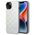 Original Case IPHONE 14 PLUS Karl Lagerfeld Hardcase Monogram Iridescent silver 3666339093082
