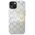 Original Case IPHONE 14 PLUS Karl Lagerfeld Hardcase Monogram Iridescent silver 3666339093082