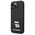Original Case IPHONE 14 PRO MAX Karl Lagerfeld Hardcase Silicone Choupette Body black 3666339076580