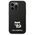 Original Case IPHONE 14 PRO MAX Karl Lagerfeld Hardcase Silicone Choupette Body black 3666339076580