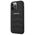 Case IPHONE 14 PRO MAX Mercedes AMG Hardcase Leather Debossed Lines (AMHCP14XGSEBK) black 3666339071417